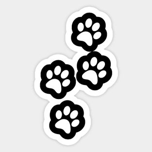 Best Cats Fingerprints T-shirts and more Sticker